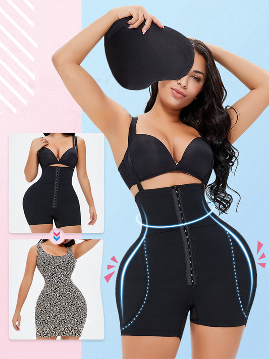 Full Size Hook-and-Eye Under-Bust Shaping Bodysuit