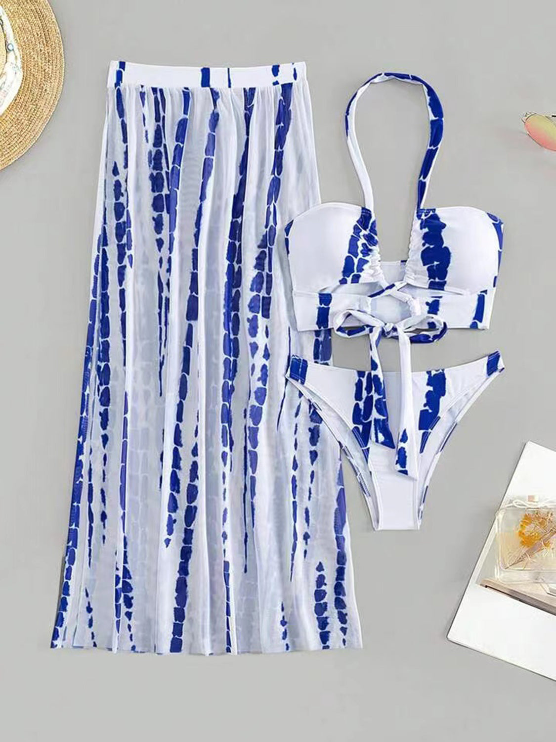 Glorious Goddess 3-Piece Swim Set (6 Variants)