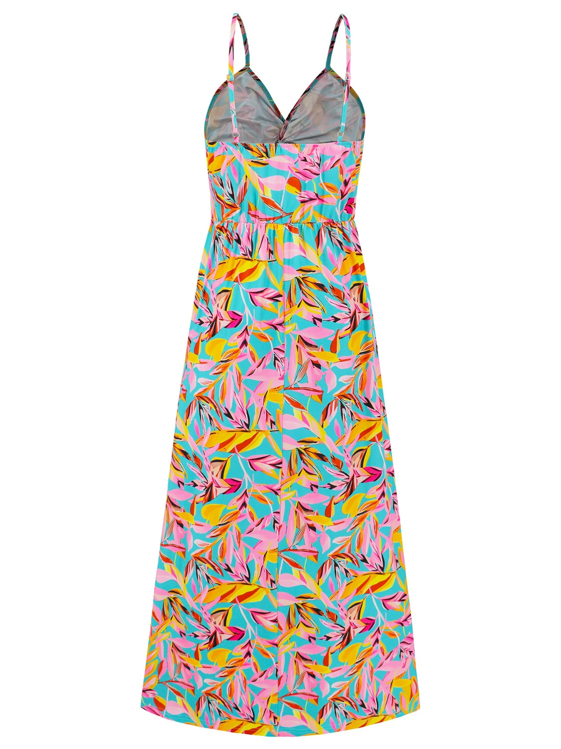 Hawaiian Print Twisted Printed V-Neck Cami Dress (8 Variants)