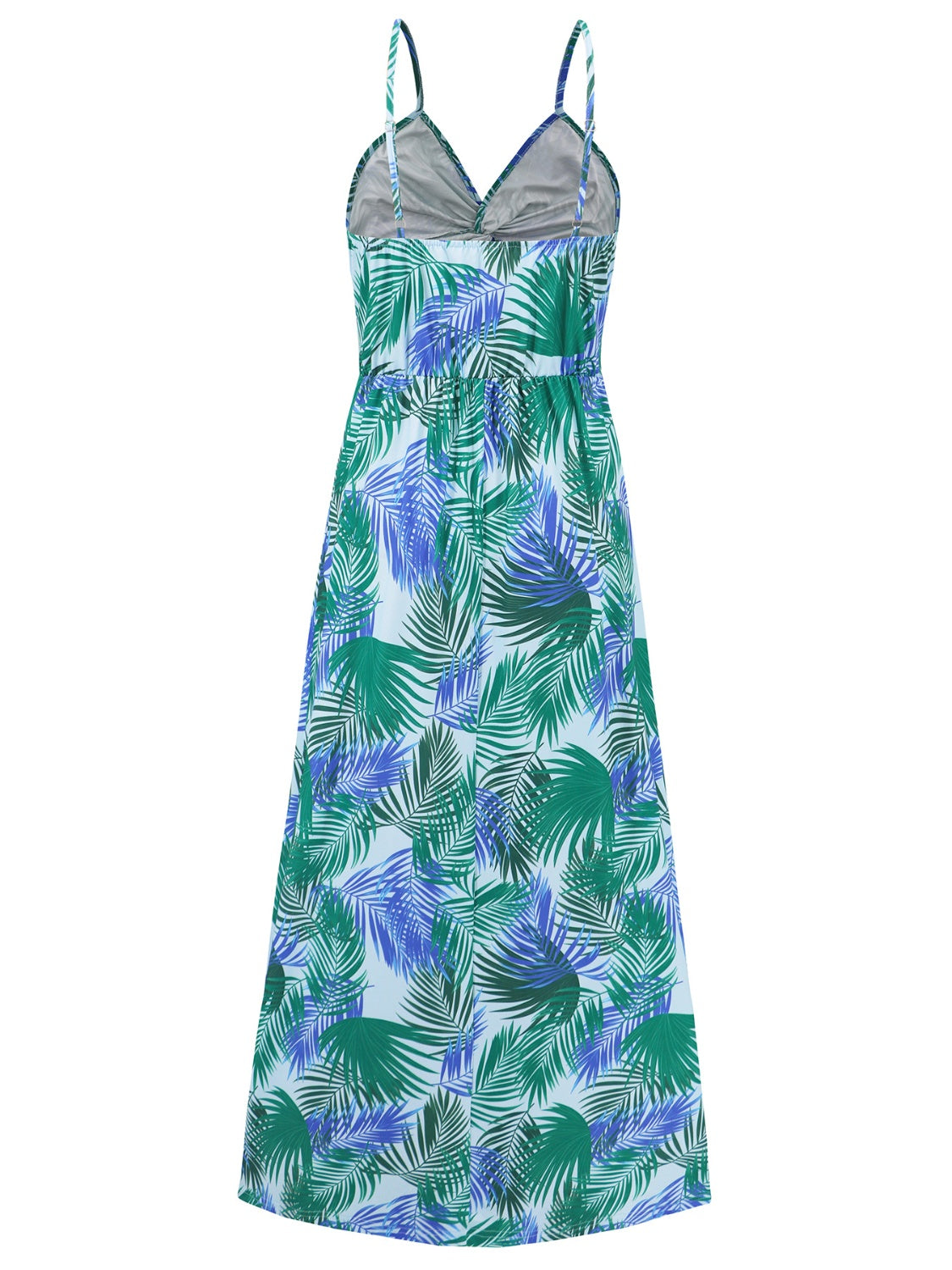 Hawaiian Print Twisted Printed V-Neck Cami Dress (8 Variants)