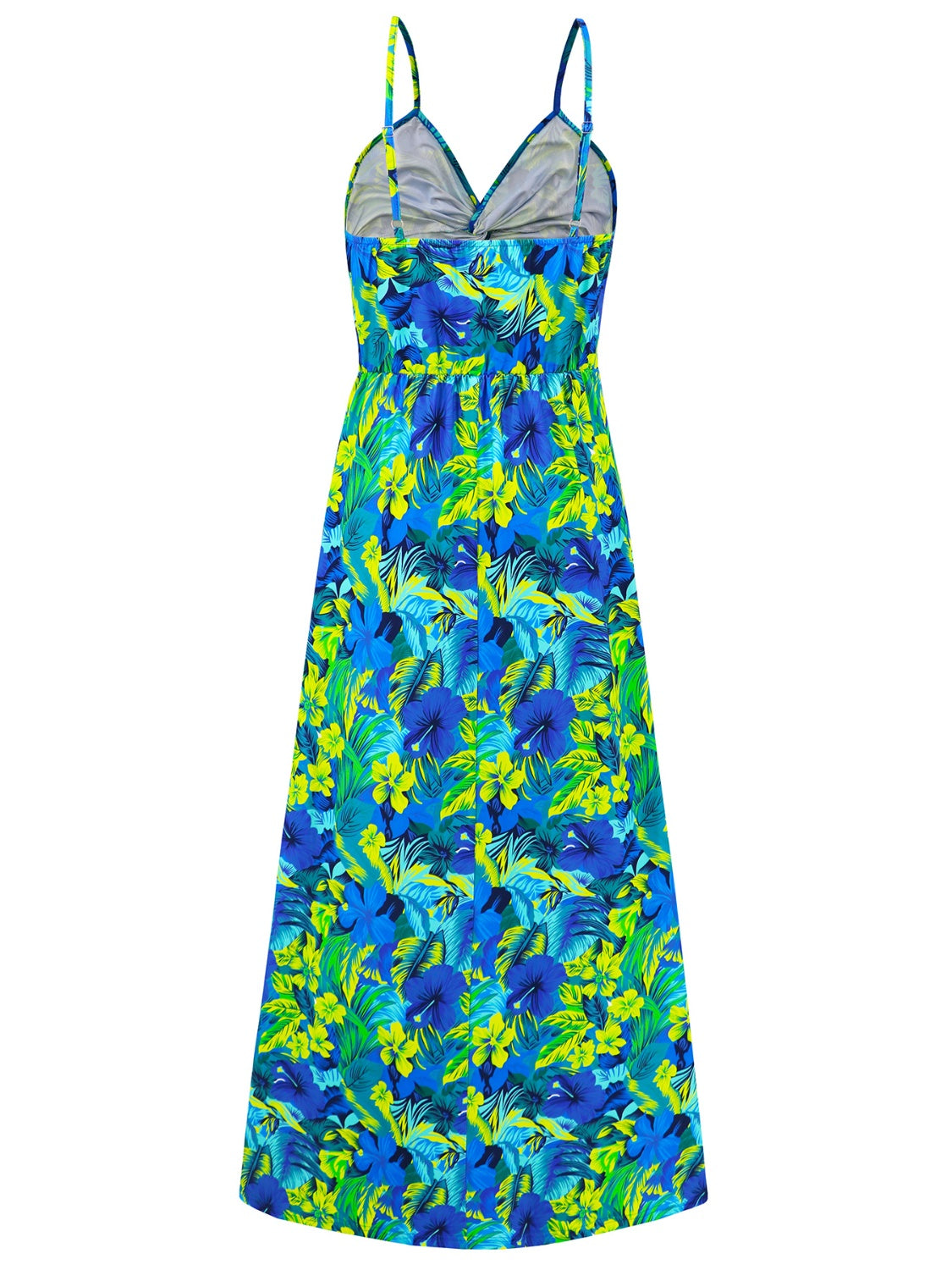 Hawaiian Print Twisted Printed V-Neck Cami Dress (8 Variants)