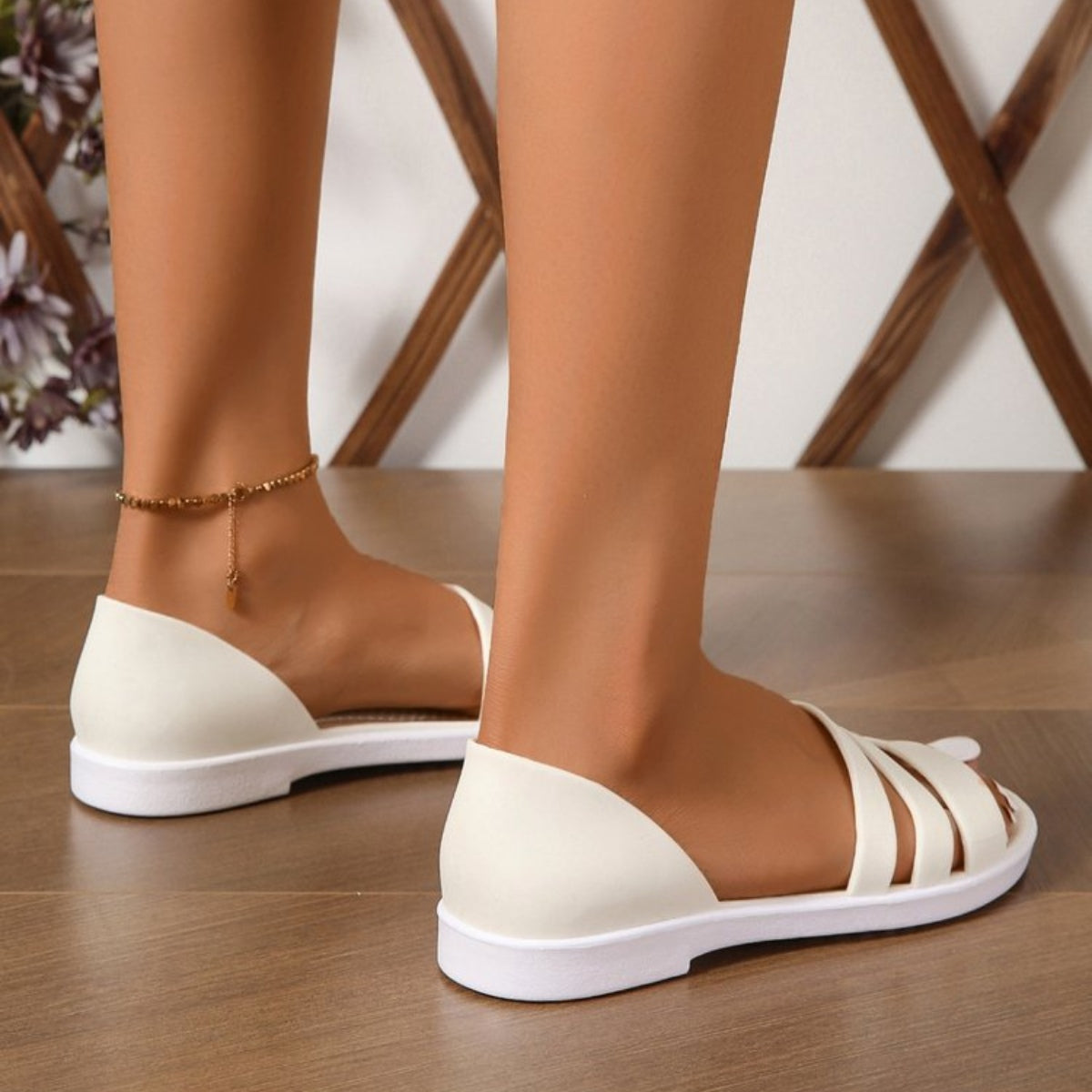 Three-Strap Sandals (4 Variants)