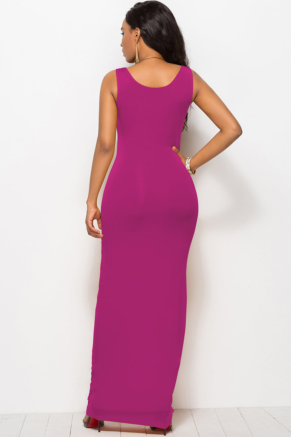 Smooth & Sleek Maxi Dress (12 Variants)