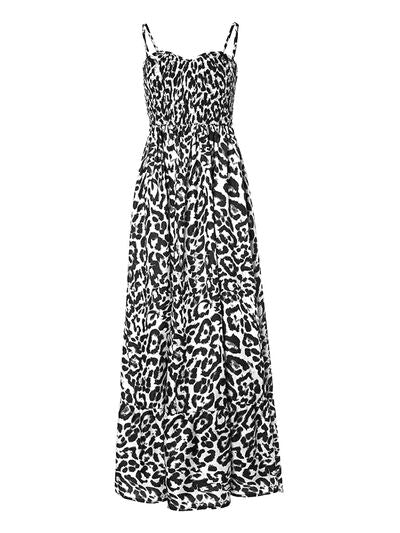 Leopard Sweetheart Neck Cami Dress (6 Variants)