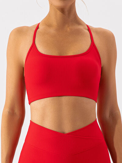 Spaghetti Strap Active Bra (7 Variants)