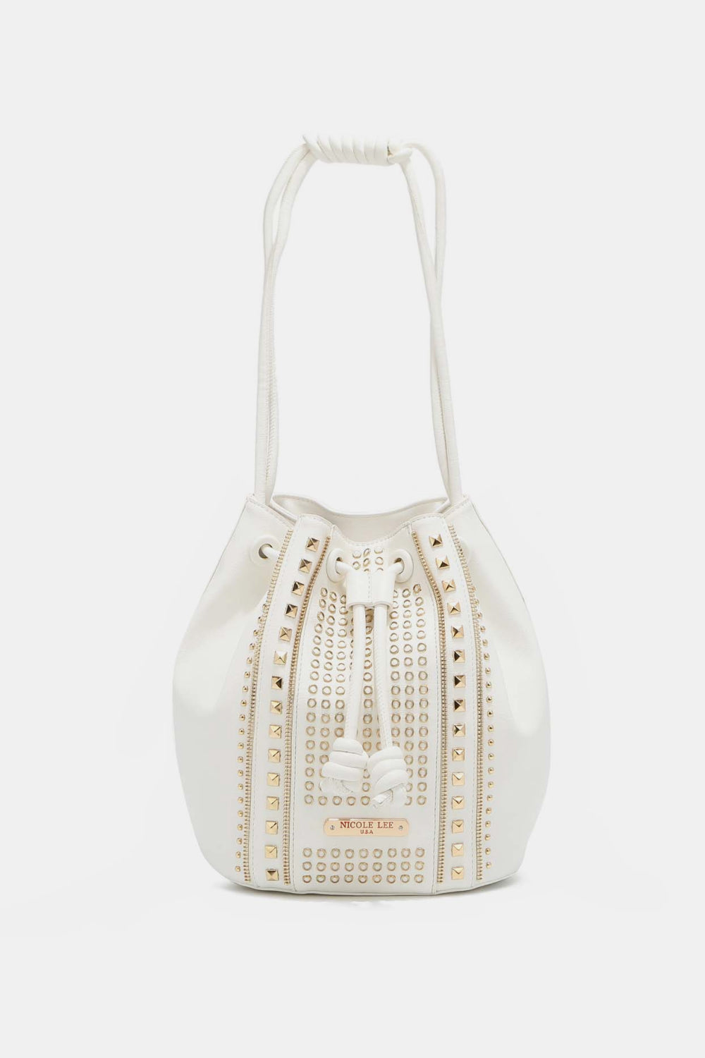 Nicole Lee Studded Bucket Bag (5 Variants)