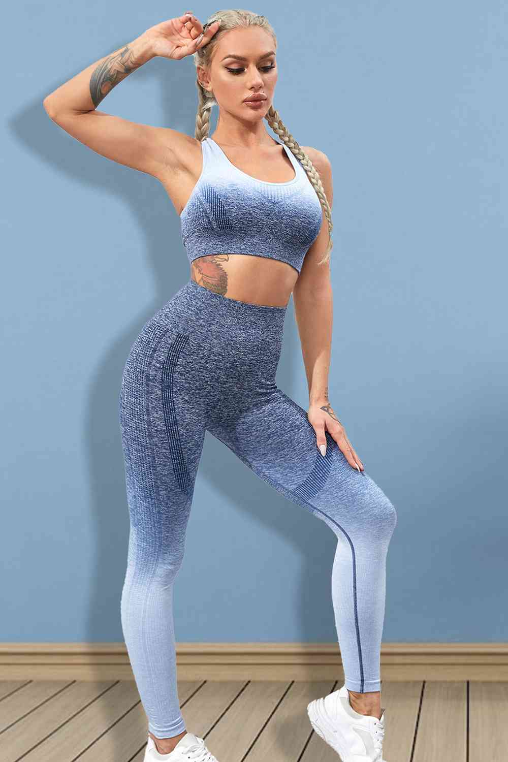 Gradient Sports Tank and Leggings Set (6 Variants)