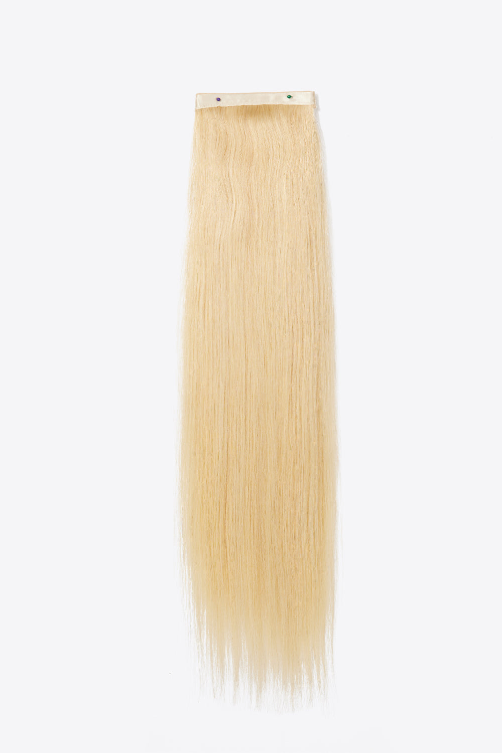 24" Human Hair Ponytail (Various Blonde Shades)