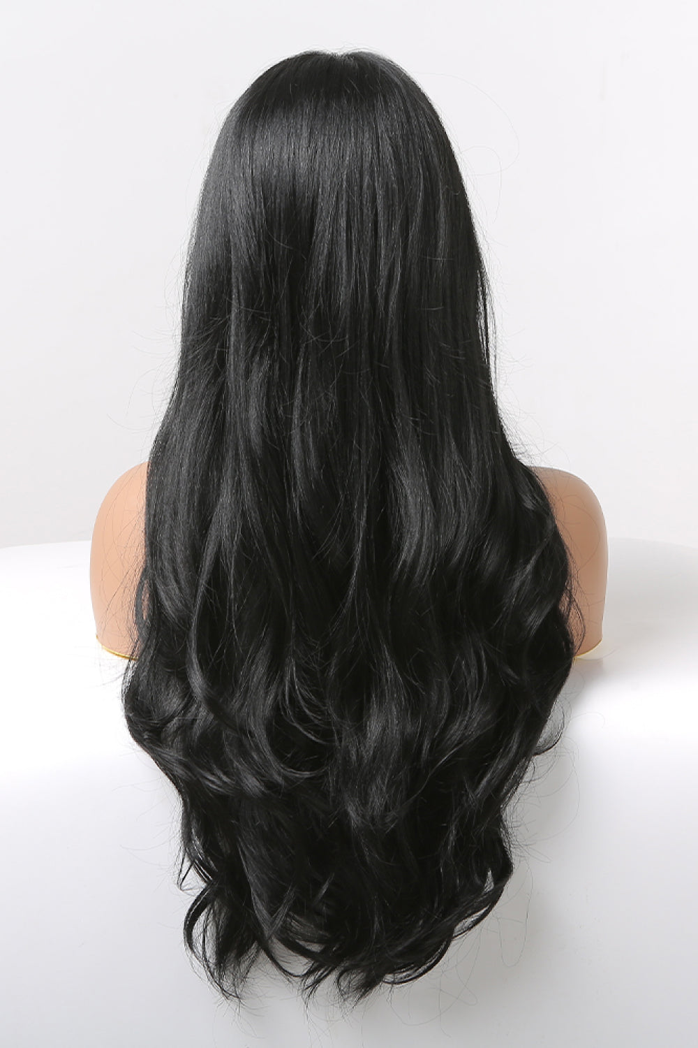 24" Black Loose Body Wave Lace Front Wig