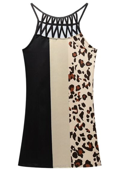 Printed Grecian Neck Mini Dress (9 Variants)