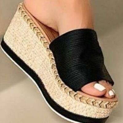 Wonderfully Woven Platform Sandals (3 Variants)