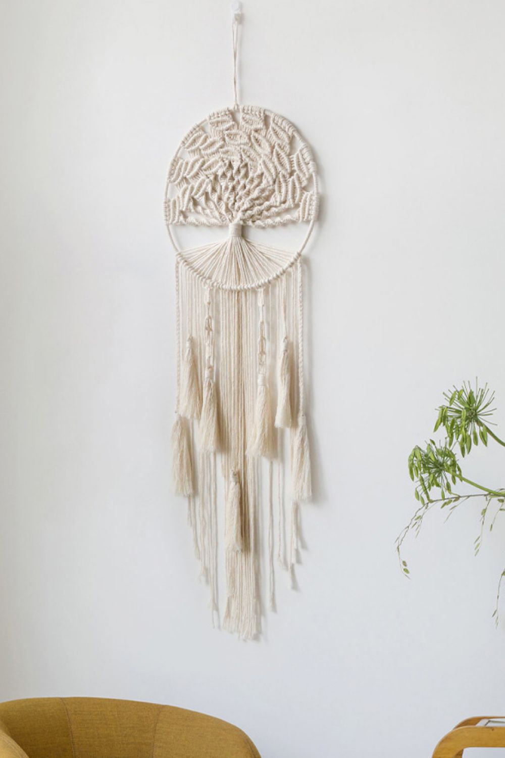 Bohemian Hand-Woven Lifetree Wall Hanging