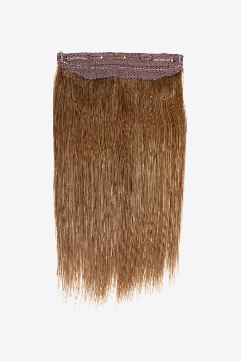 18" Long Straight Indian Human Halo Hair