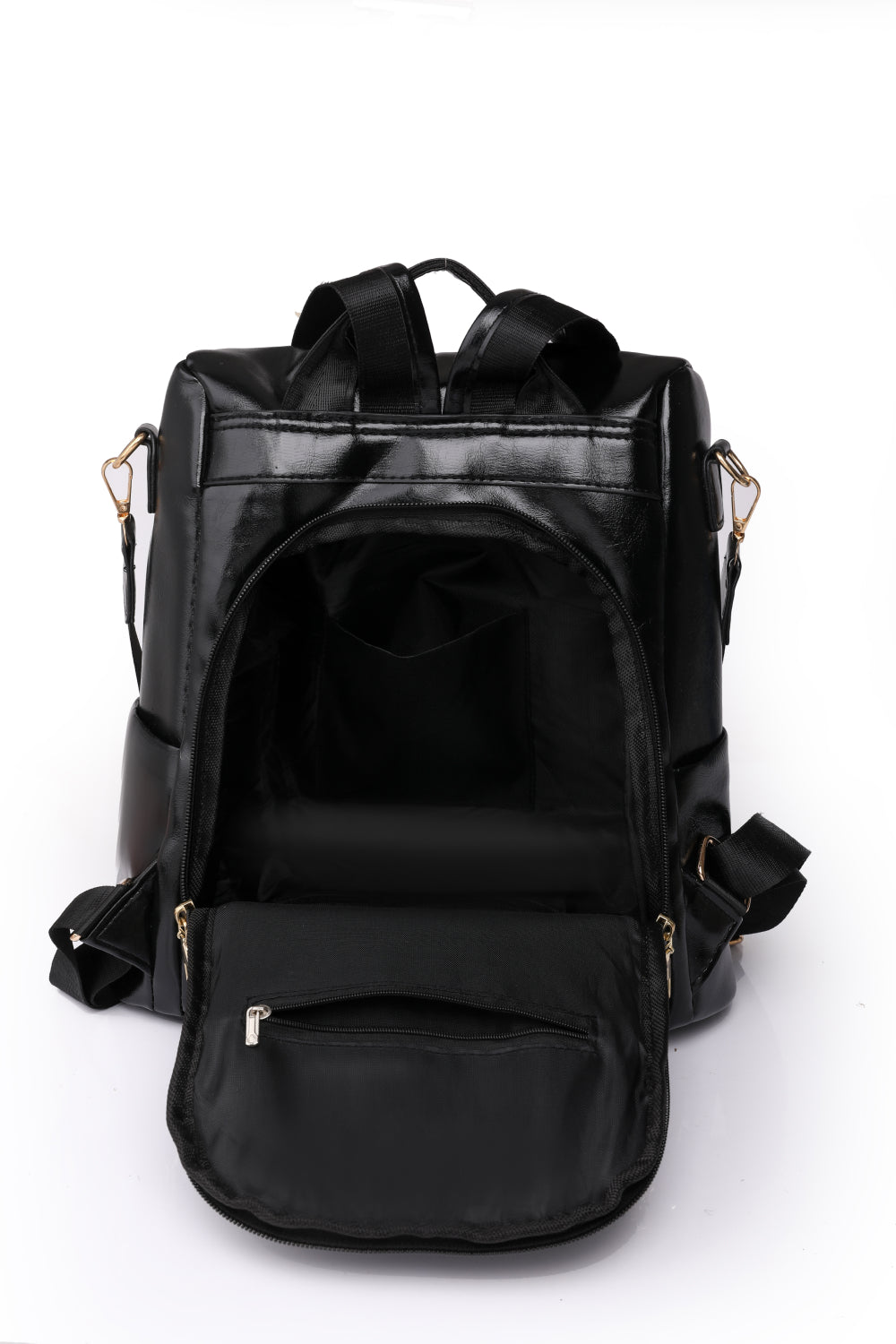 Slanted Zipper Backpack (3 Variants)