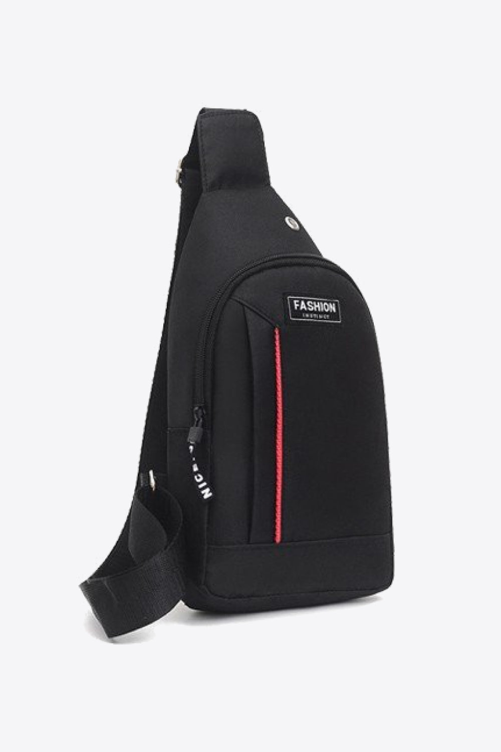 Contrast Trim Waterproof Sling Bag