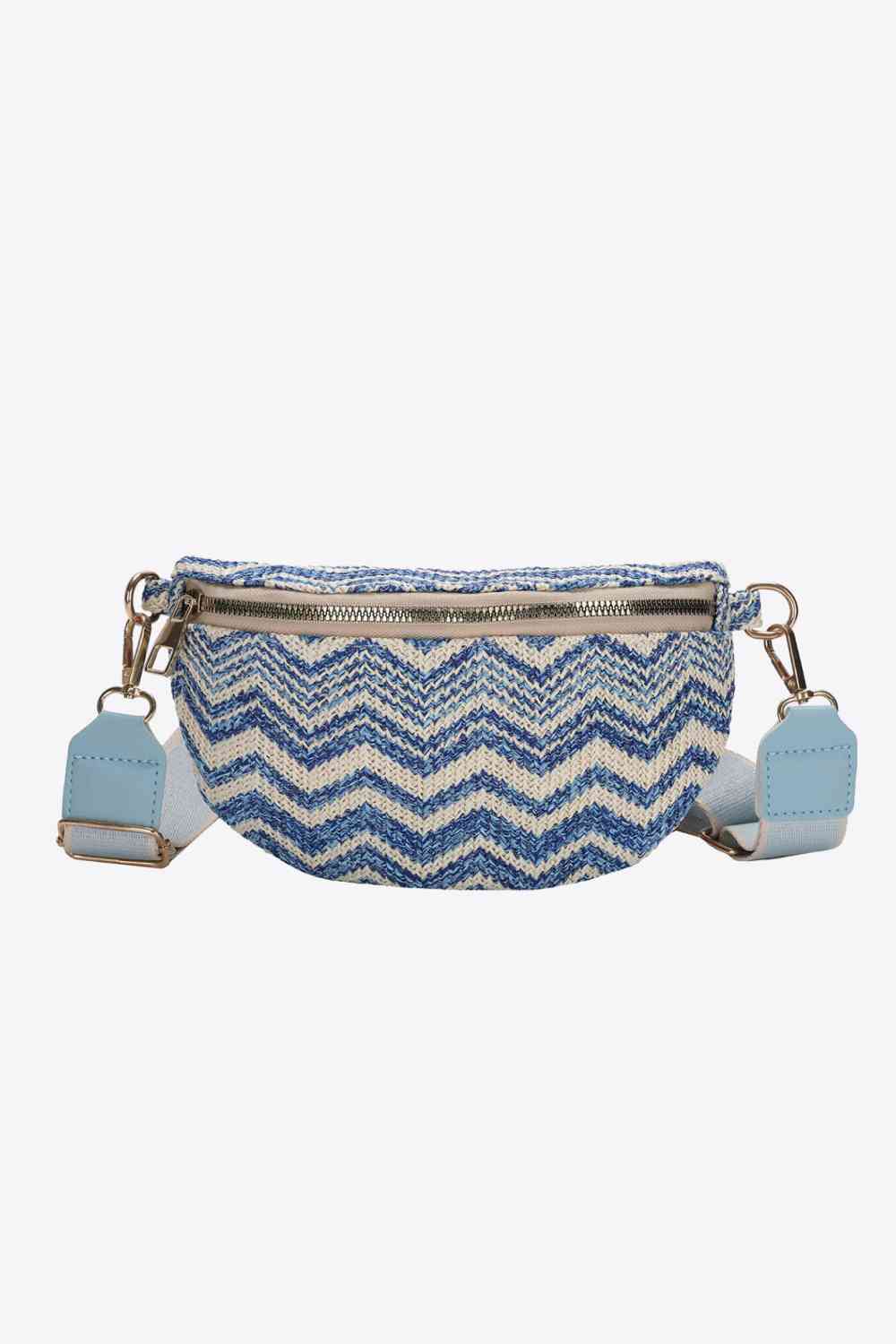 Adored Chevron Straw Sling Bag (3 Variants)