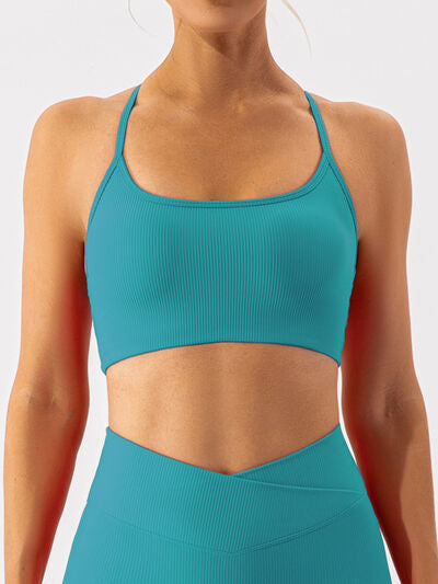 Spaghetti Strap Active Bra (7 Variants)