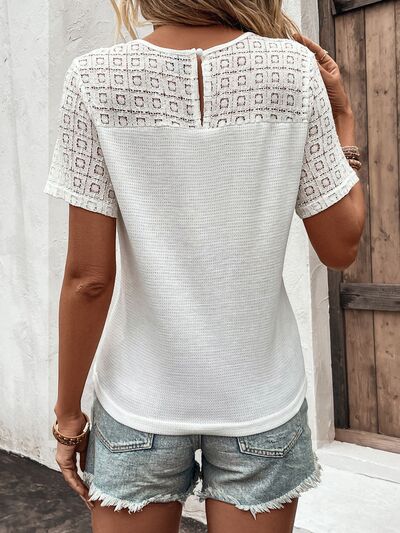 Round Neck Short Sleeve T-Shirt