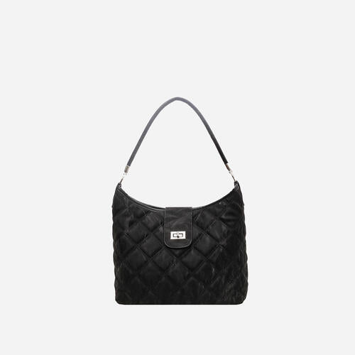 Diamond Checkered Shoulder Bag (4 Variants)