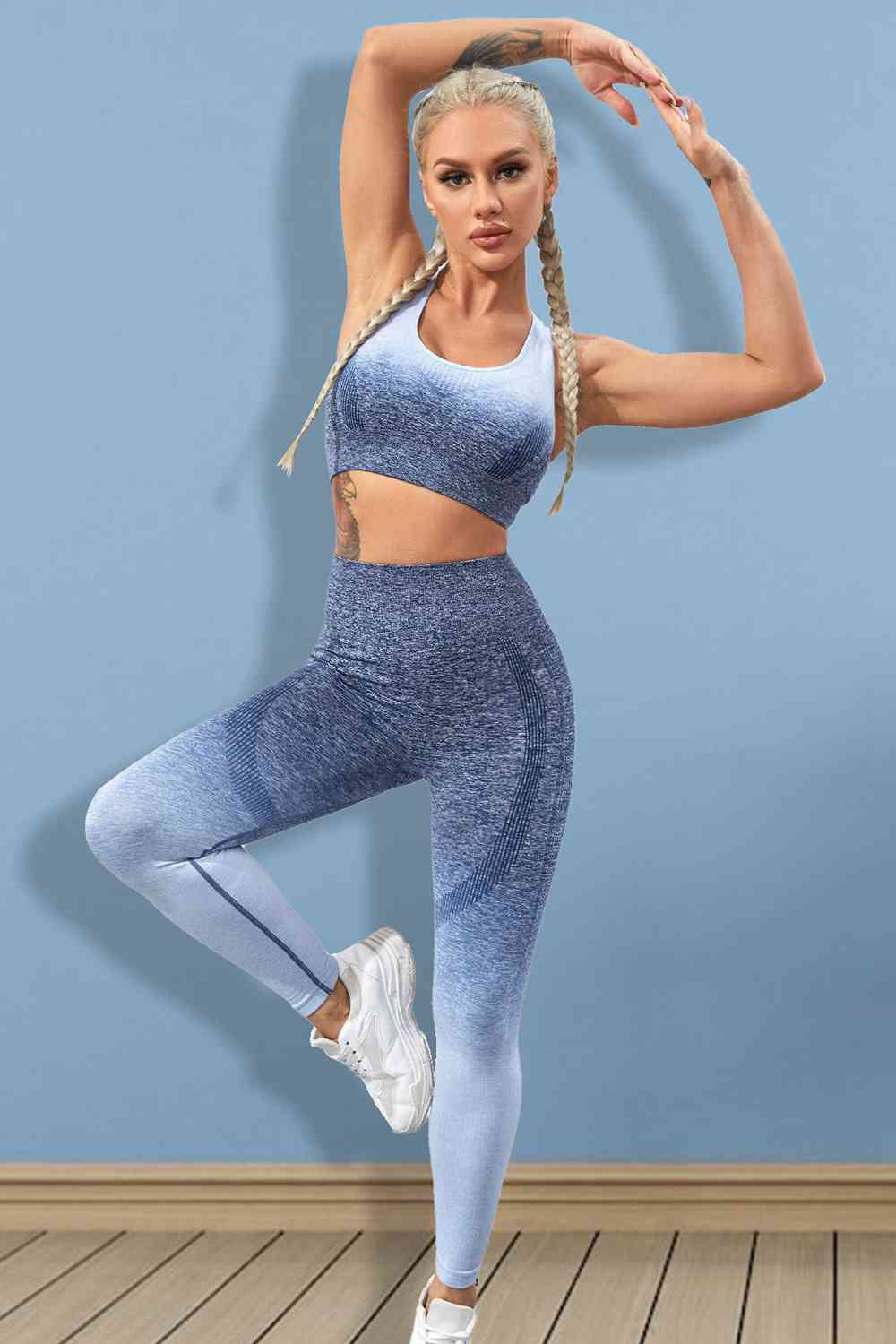 Gradient Sports Tank and Leggings Set (6 Variants)