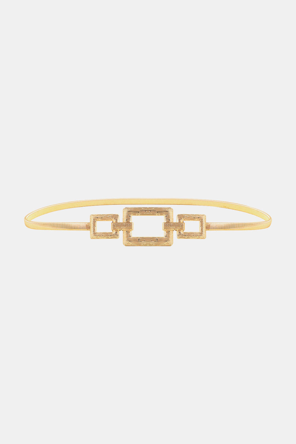 Centered and Focused Tri-Rec Gold Stretch Belt