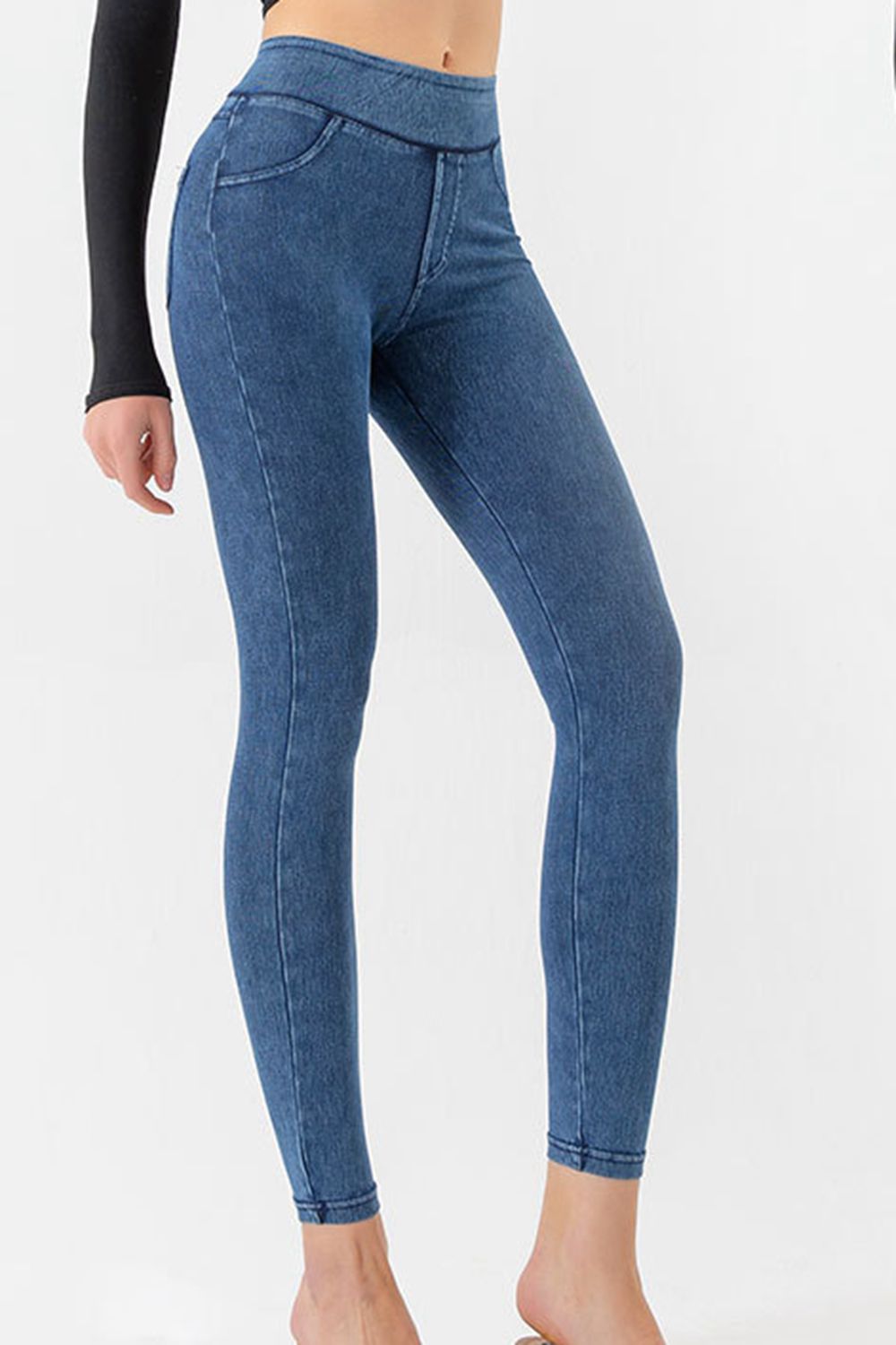 High Waist Skinny Jeans (5 Variants)