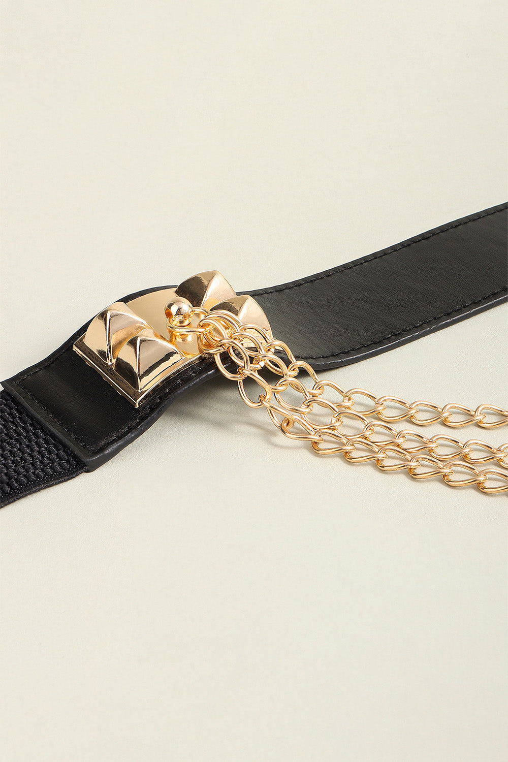 Draped in Gold Waist Belt