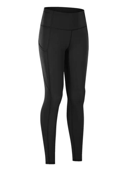 Wide Waistband Sports Leggings (4 Variants)