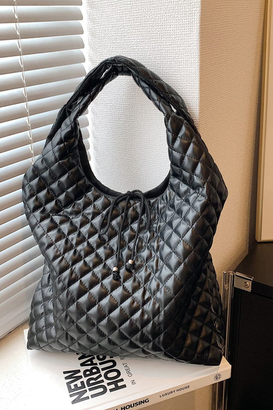 Diamond Textured Pattern Handbag (2 Variants)