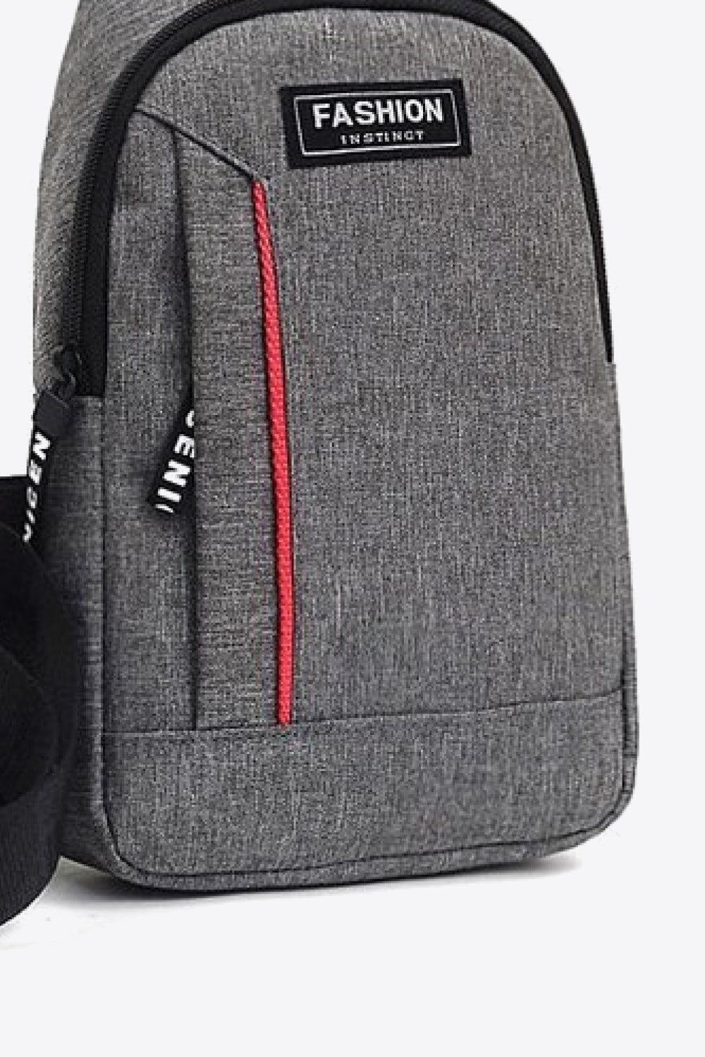 Contrast Trim Waterproof Sling Bag