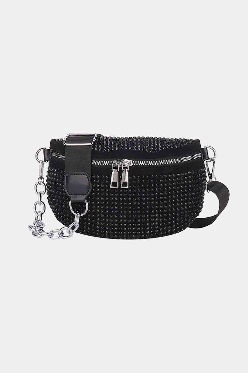 Studded Chain Sling Bag (2 Variants)