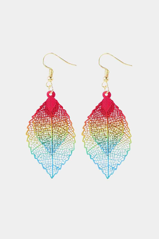 Leaf Shape Dangle Earrings