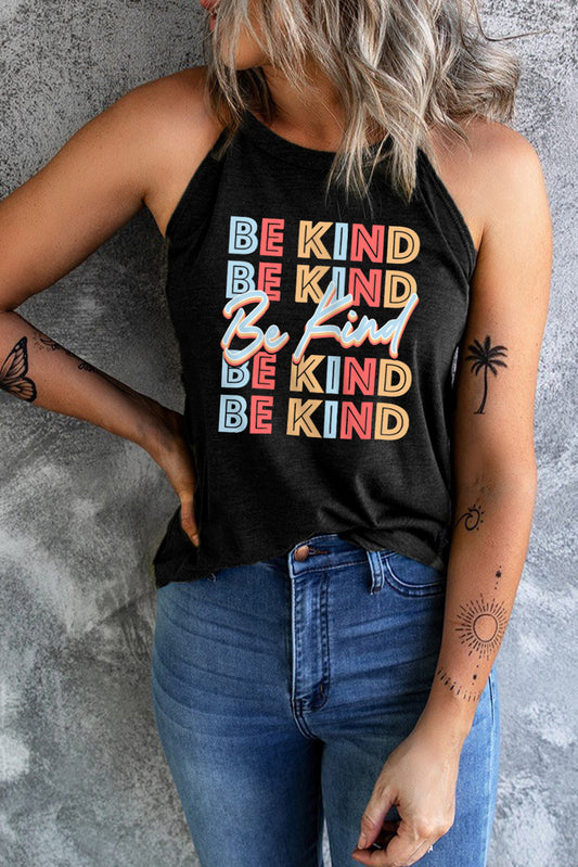 BE KIND Spread Positivity! Graphic Tank Top