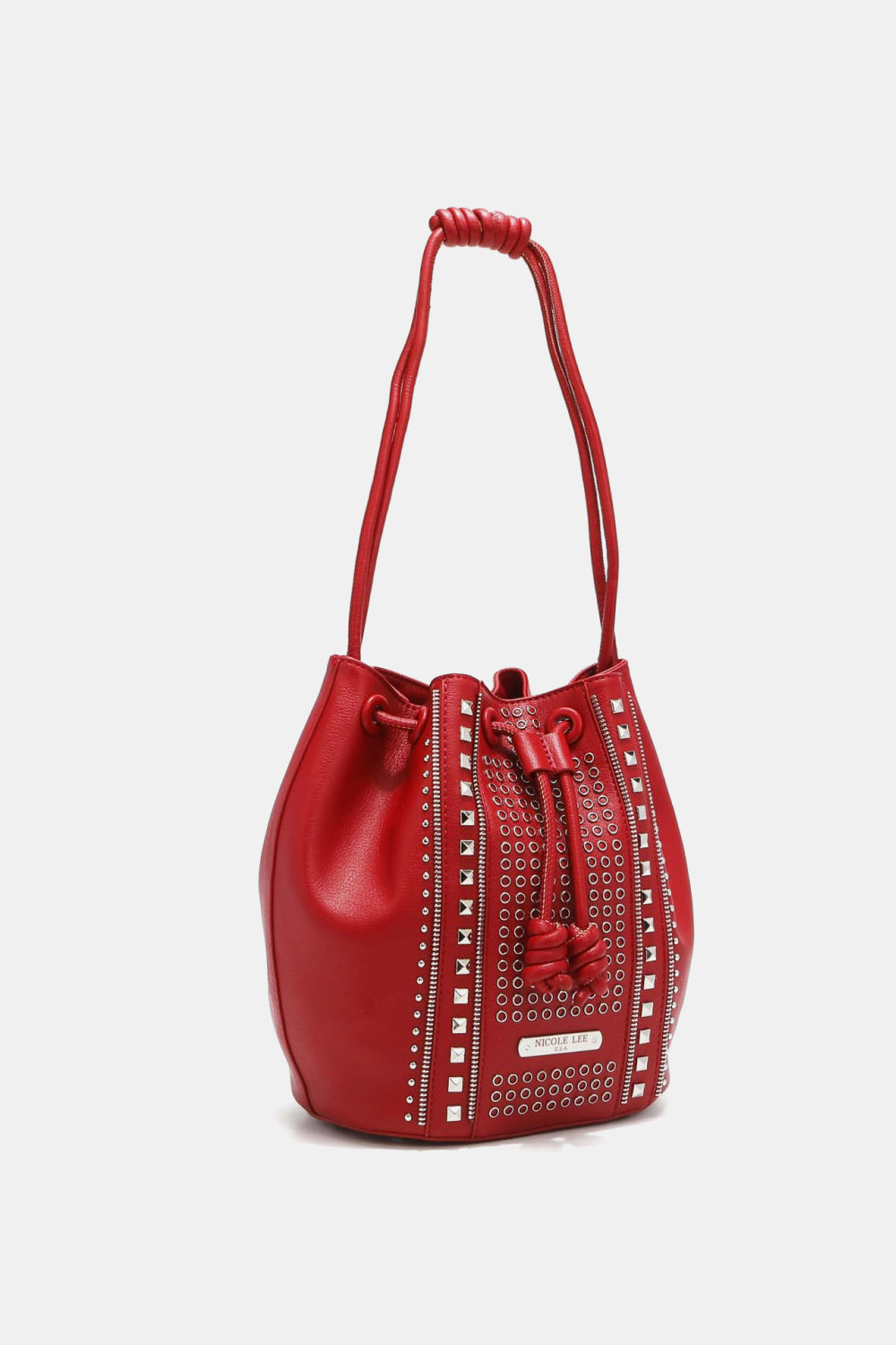 Nicole Lee Studded Bucket Bag (5 Variants)