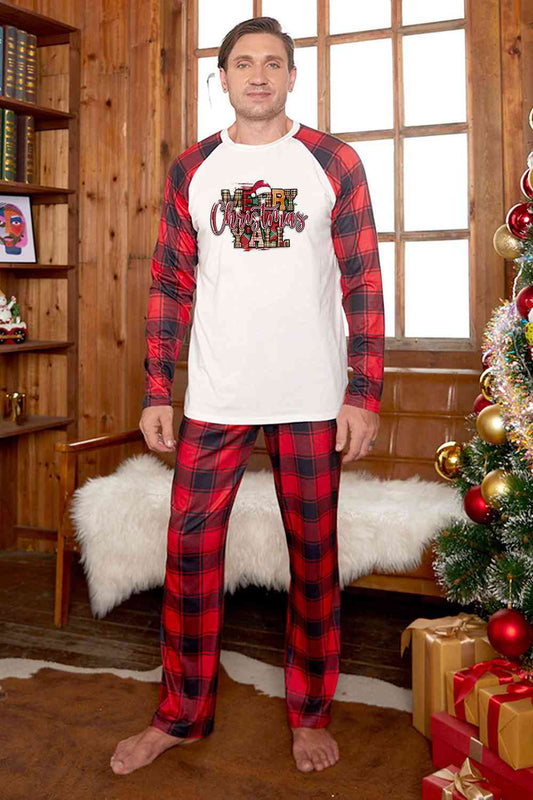 Matching Men's "MERRY Christmas Y'ALL" Pajama Set