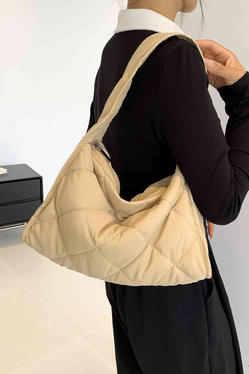 Nylon Shoulder Bag (4 Variants)