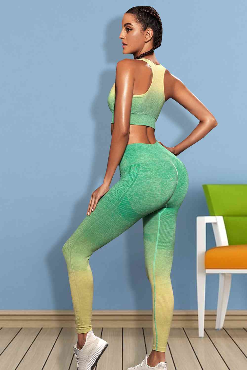 Gradient Sports Tank and Leggings Set (6 Variants)