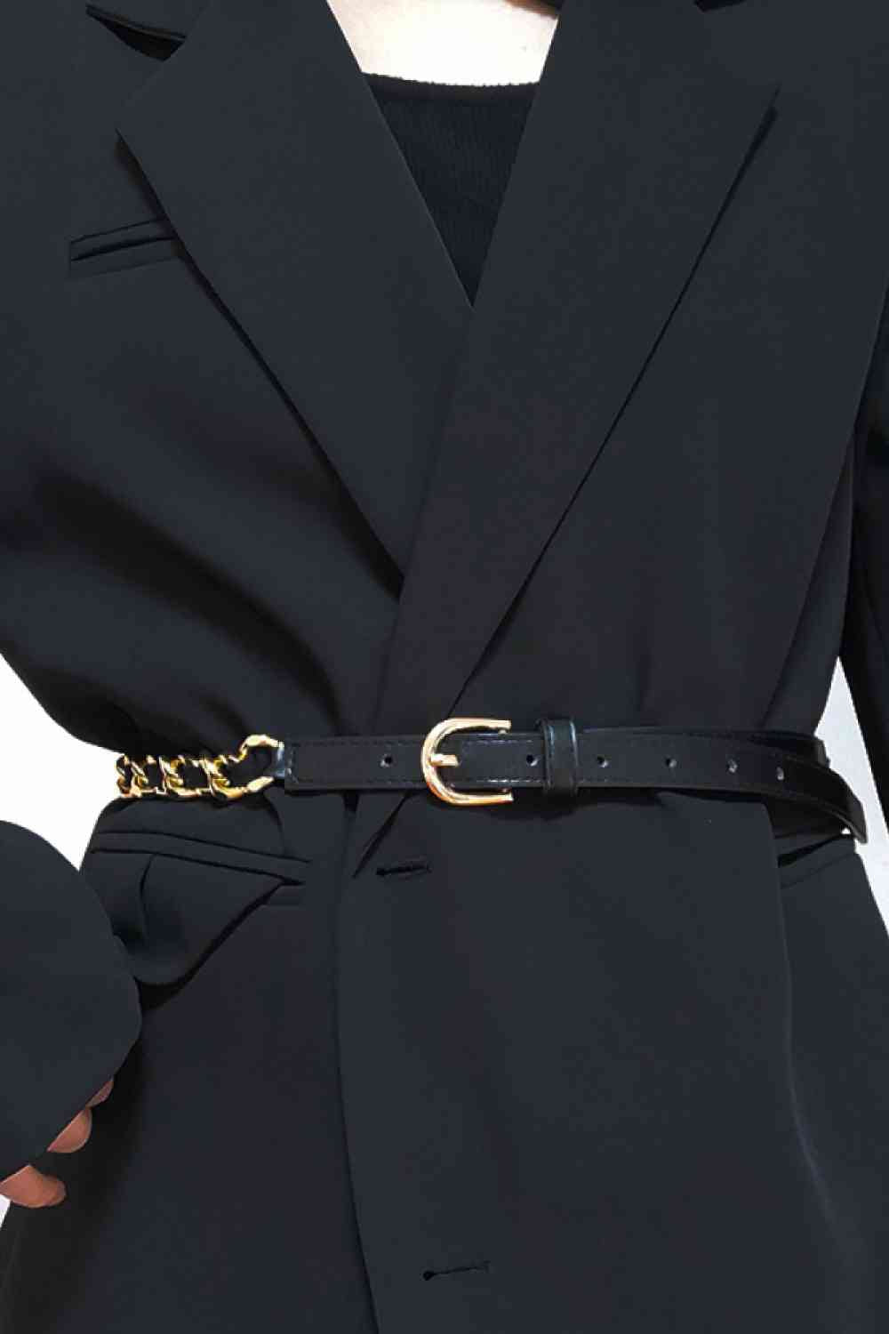 Woven in Gold Belt