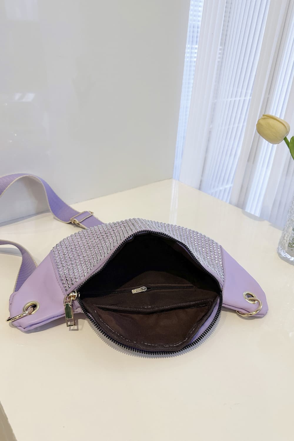 PU Leather Sling Bag