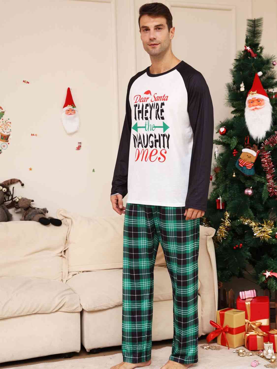 Matching Men's "Naughty Ones" Pajama Set