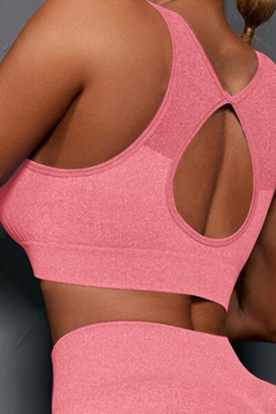 Lifted & Solid Cutout Sports Bra Tank & Shorts Set (7 Variants)