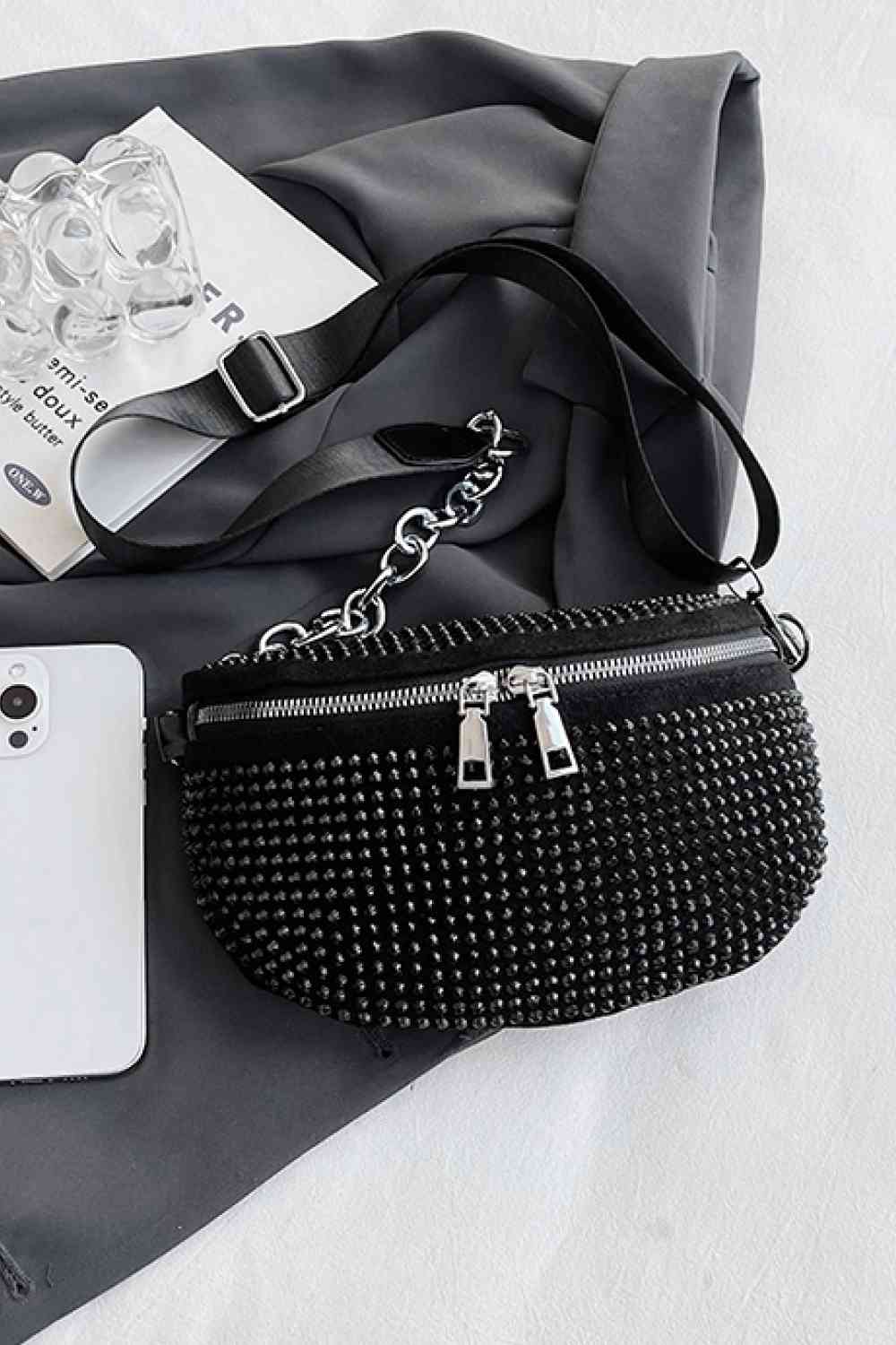 Studded Chain Sling Bag (2 Variants)