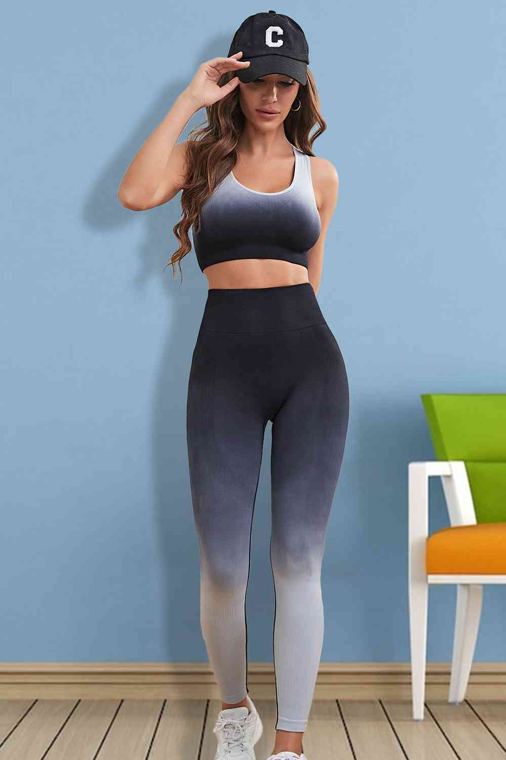 Gradient Sports Tank and Leggings Set (6 Variants)