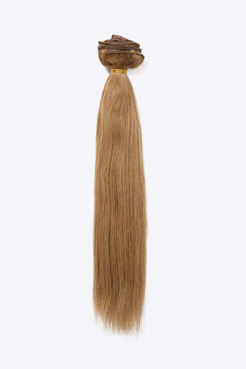 16'' Light Brown/Blonde Clip-in Virgin Human Hair Extensions