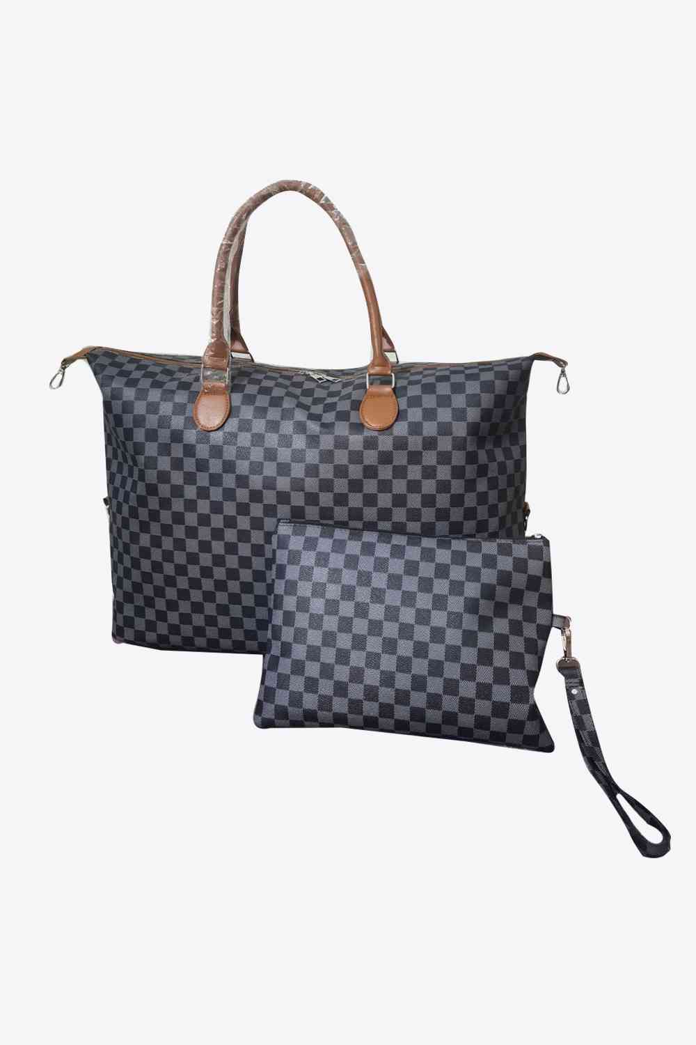 Checkered Two-Piece Bag Set (3 Variants)