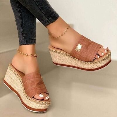 Wonderfully Woven Platform Sandals (3 Variants)