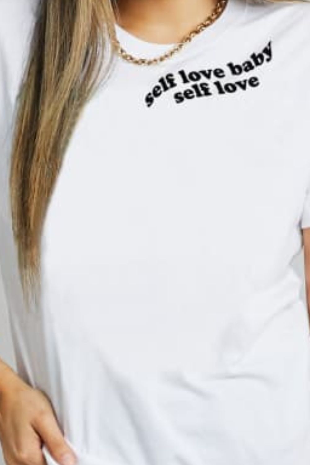 Simply Love SELF LOVE BABY SELF LOVE Graphic Cotton T-Shirt