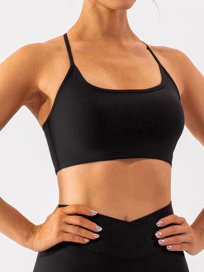 Spaghetti Strap Active Bra (7 Variants)