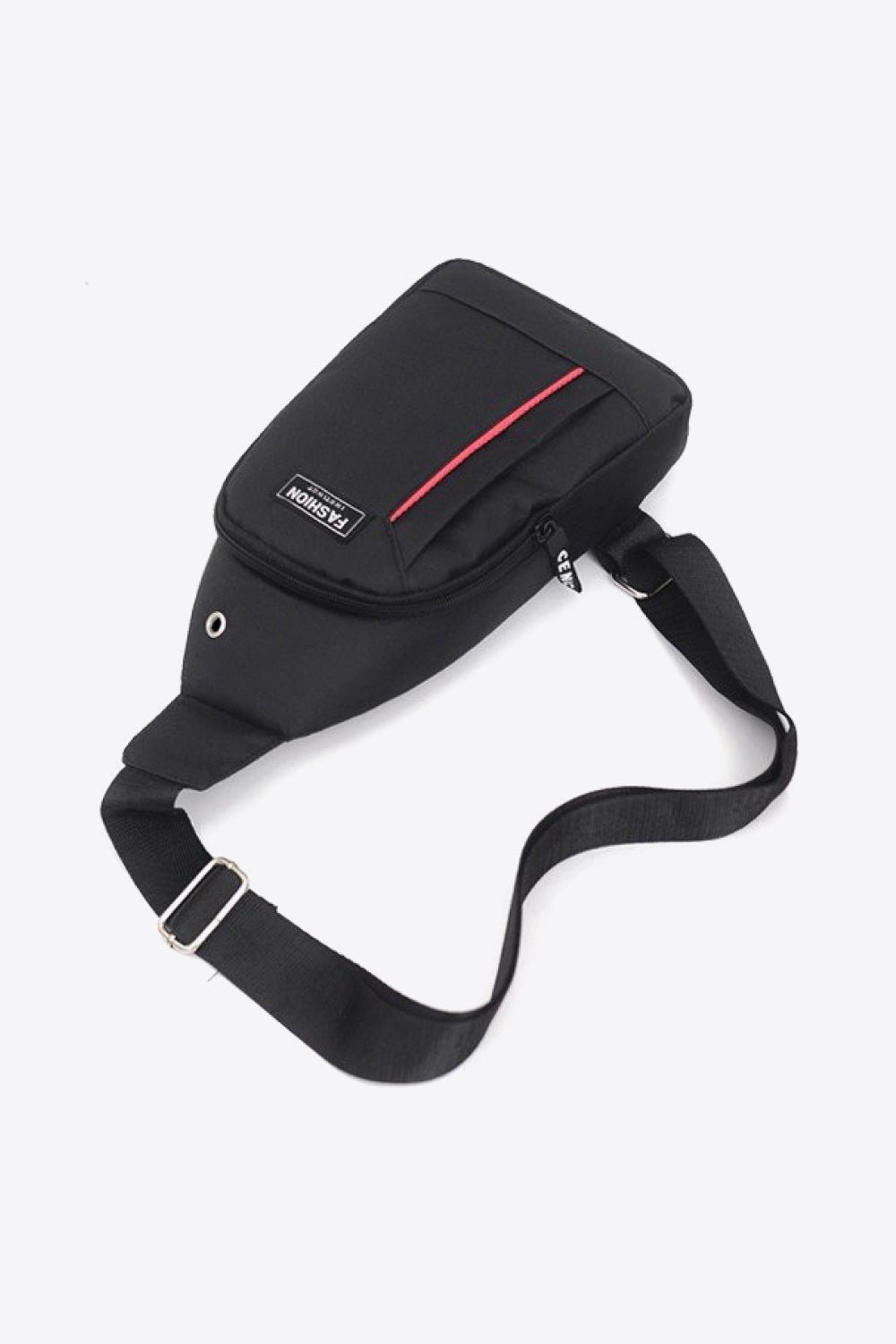 Contrast Trim Waterproof Sling Bag