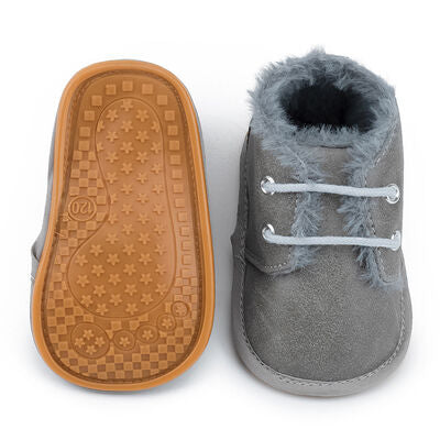 Round Toe Thermal Kid Sneakers